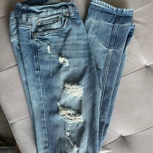 Pacsun distressed skinny jeans